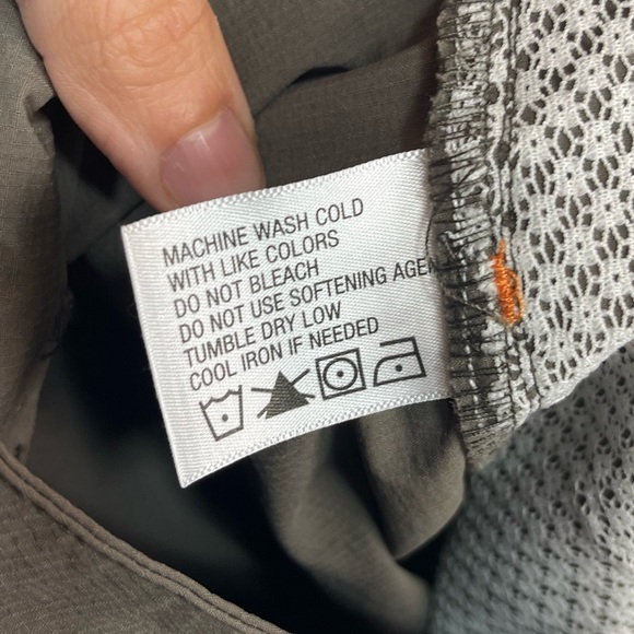 Orvis brownish gray mid rise quick dry cargo pocket crop capri pants women’s 8 - Picture 8 of 14